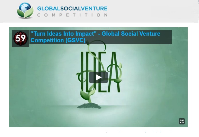 Global Social Venture Competition Social Entrepreneurship Fellowship StartupDotPk