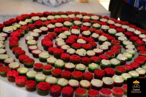 Cupcakes by Capital Delights ready to be delivered to TEDx event Islamabad (2013). Image credits: Capital Delights