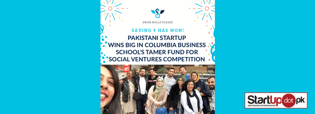 Pakistani Startup Saving 9 WINS