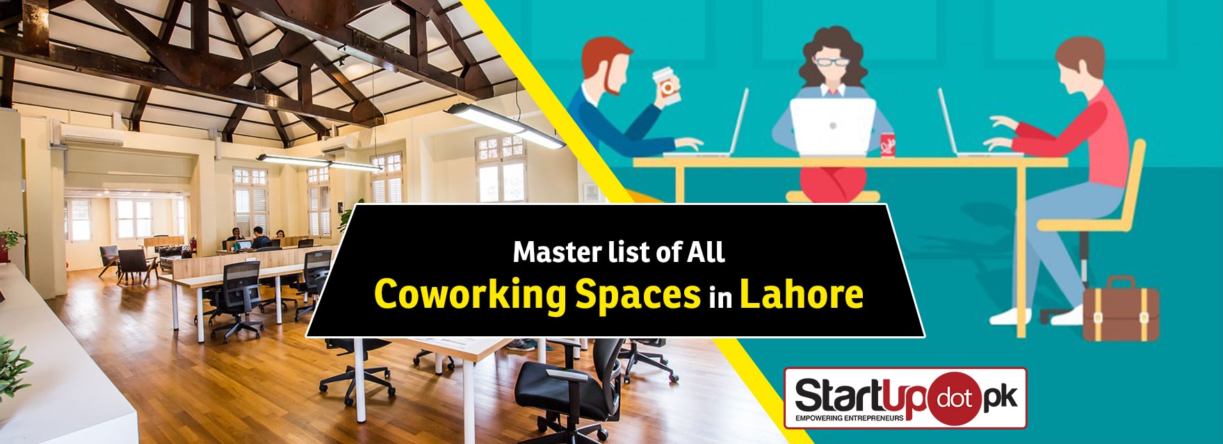 working spaces in Lahore