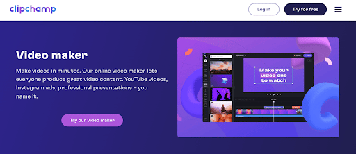 Clipchamp Create