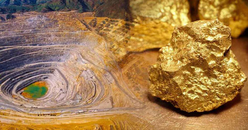 Construction site render for Reko Diq copper-gold mine in Balochistan